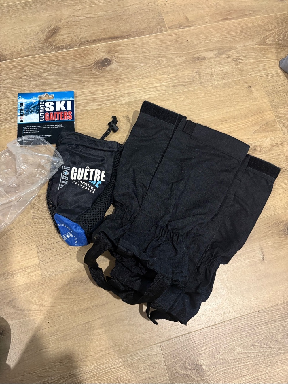 Men’s Black Waterproof Gaiters